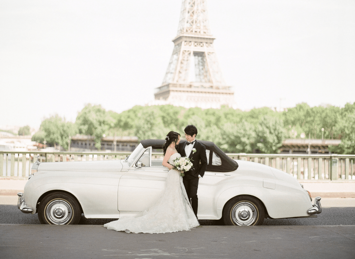 Carolyn & Cedric w Paris
